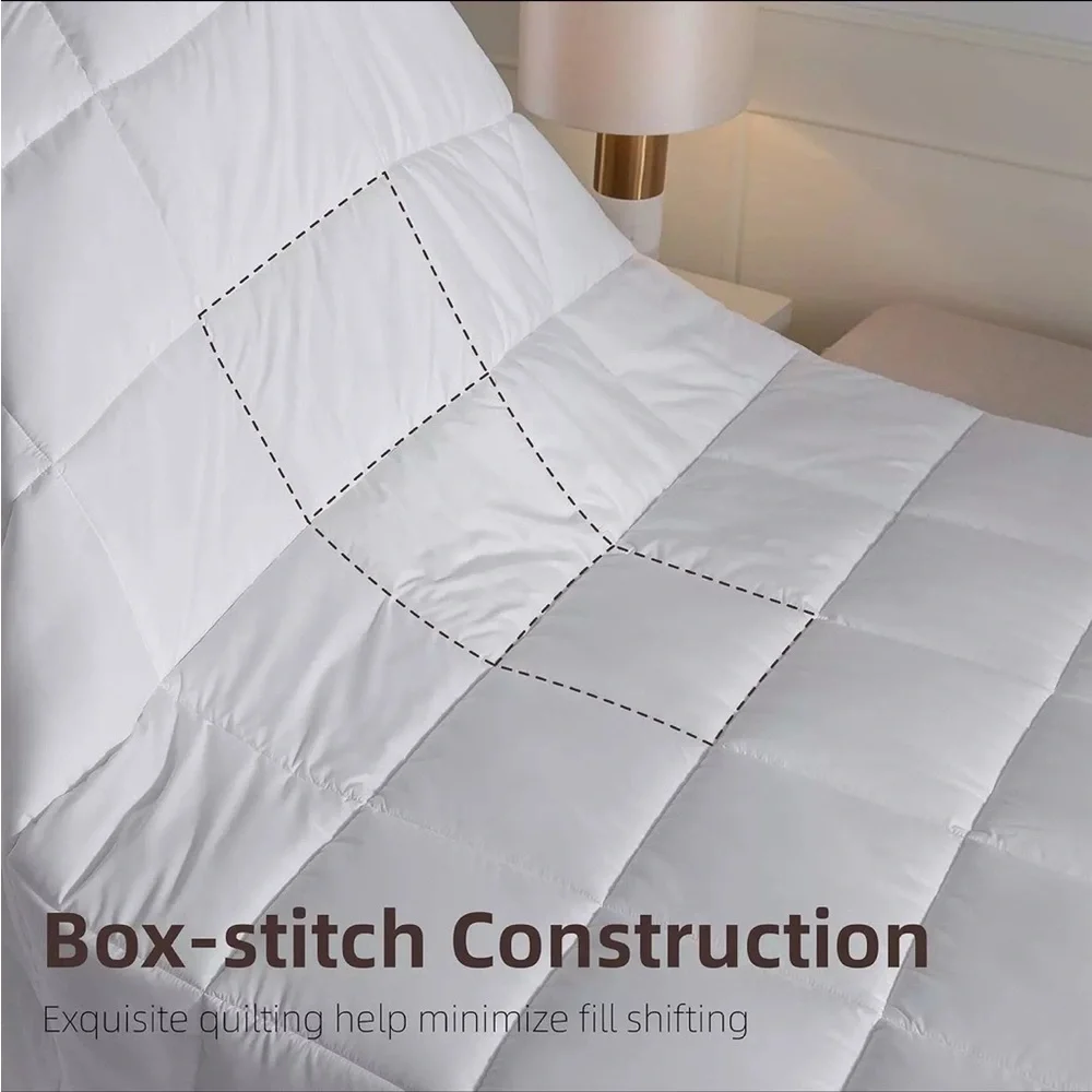 Queen Size Duvet Insert Comforter with corner tabs All Season